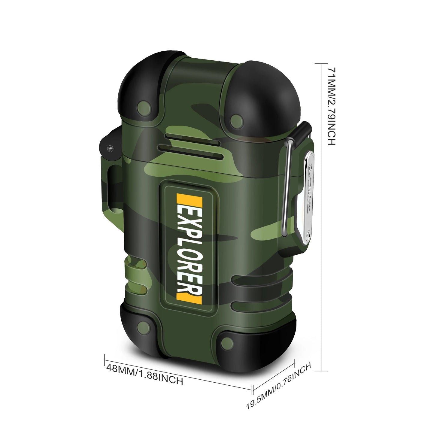 Mechero de Arco Eléctrico Impermeable