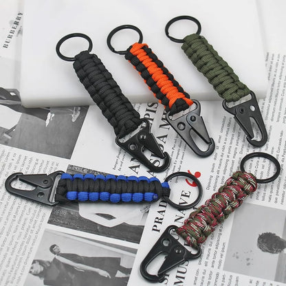 Llavero de Supervivencia de Paracord Militar