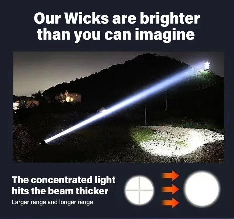 Linterna Táctica TurboBeam 2000