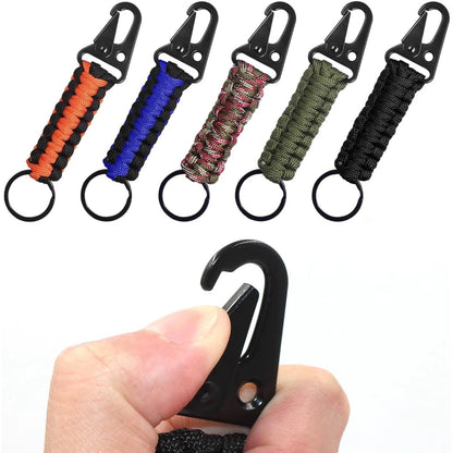 Llavero de Supervivencia de Paracord Militar