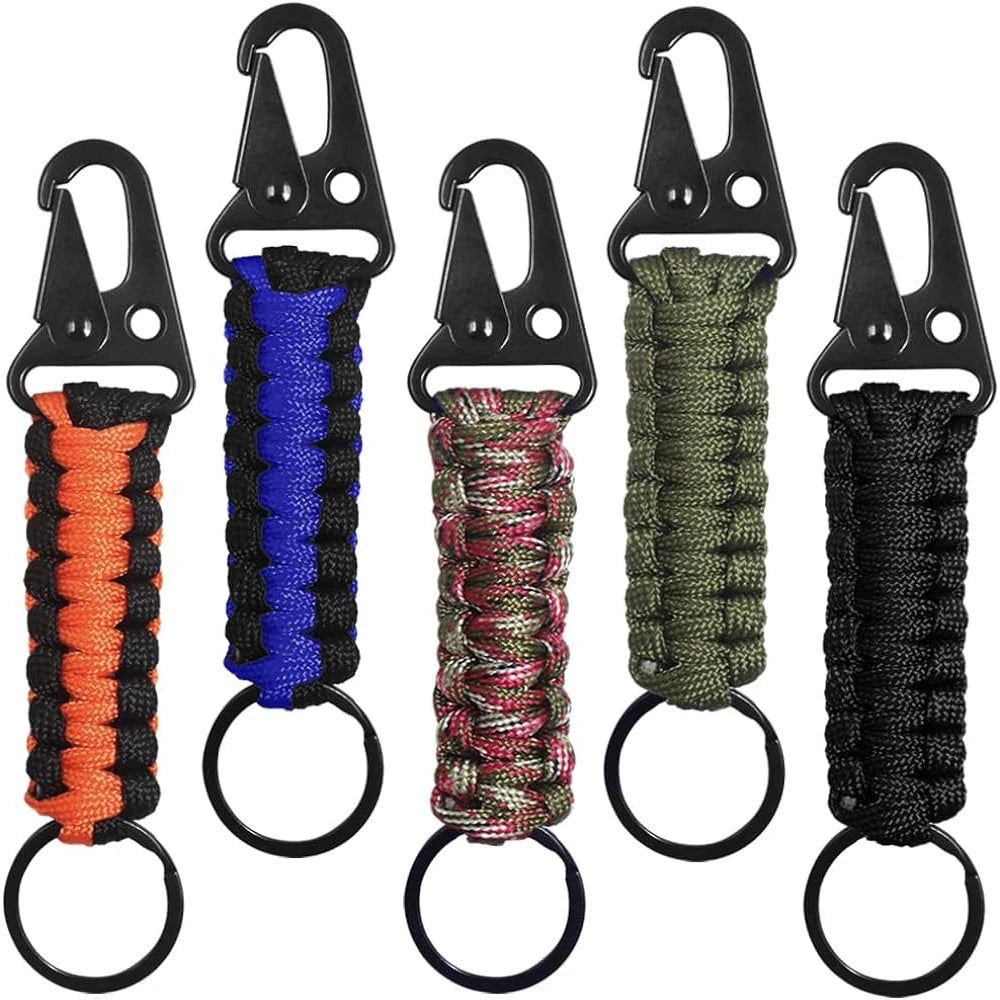 Llavero de Supervivencia de Paracord Militar