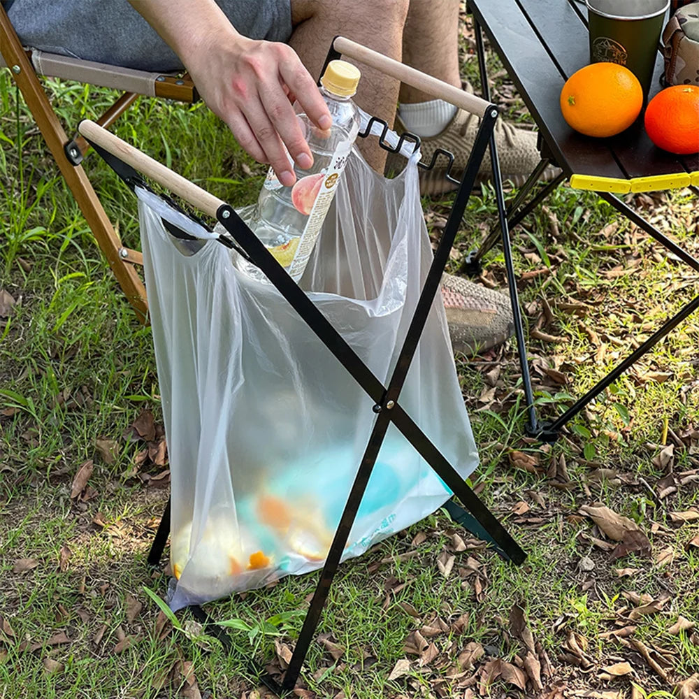 Soporte Plegable para Bolsas de Basura