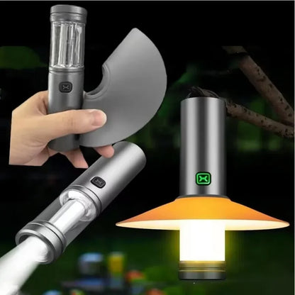 Luz de Camping Magnética con Efecto Llama