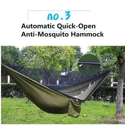 Hamaca con Mosquitera de Alta Resistencia