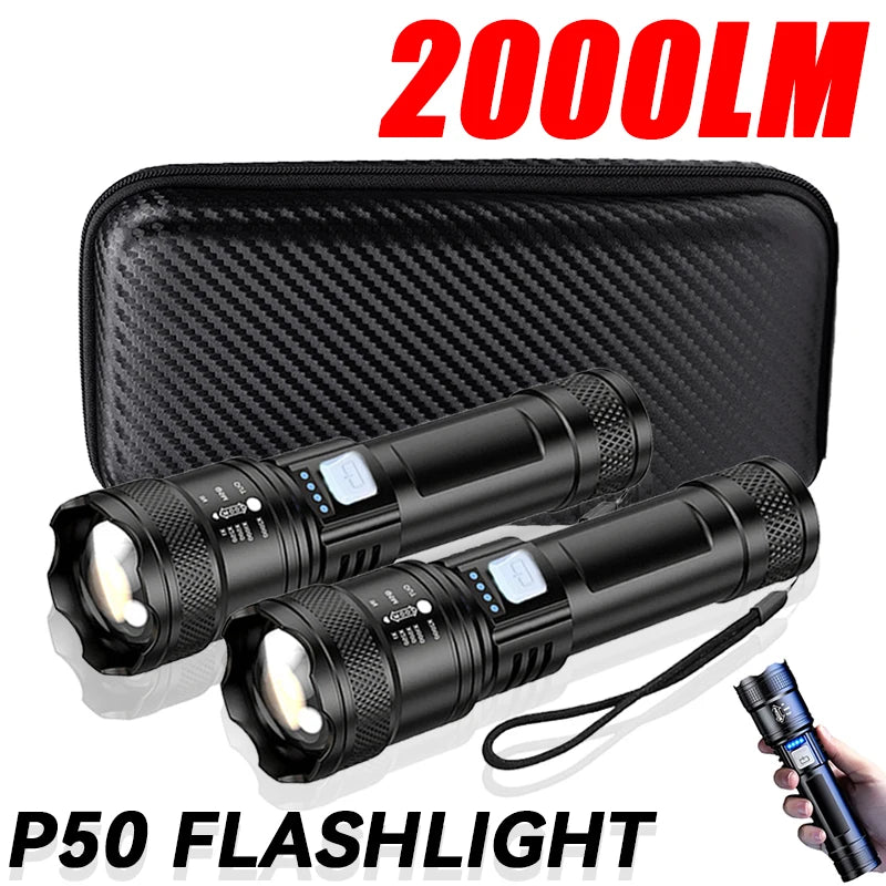 Linterna Táctica TurboBeam 2000
