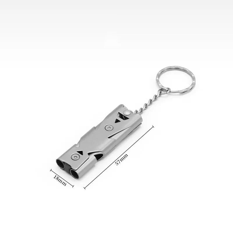 Silbato de Seguridad de Doble Tubo
