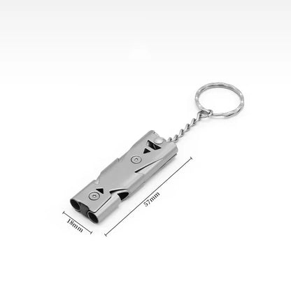 Silbato de Seguridad de Doble Tubo