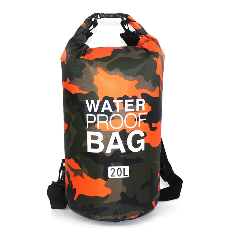 Bolsa seca impermeable para camping, kayak, playa y senderismo