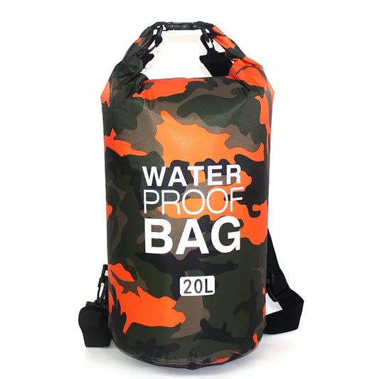 Bolsa seca impermeable para camping, kayak, playa y senderismo