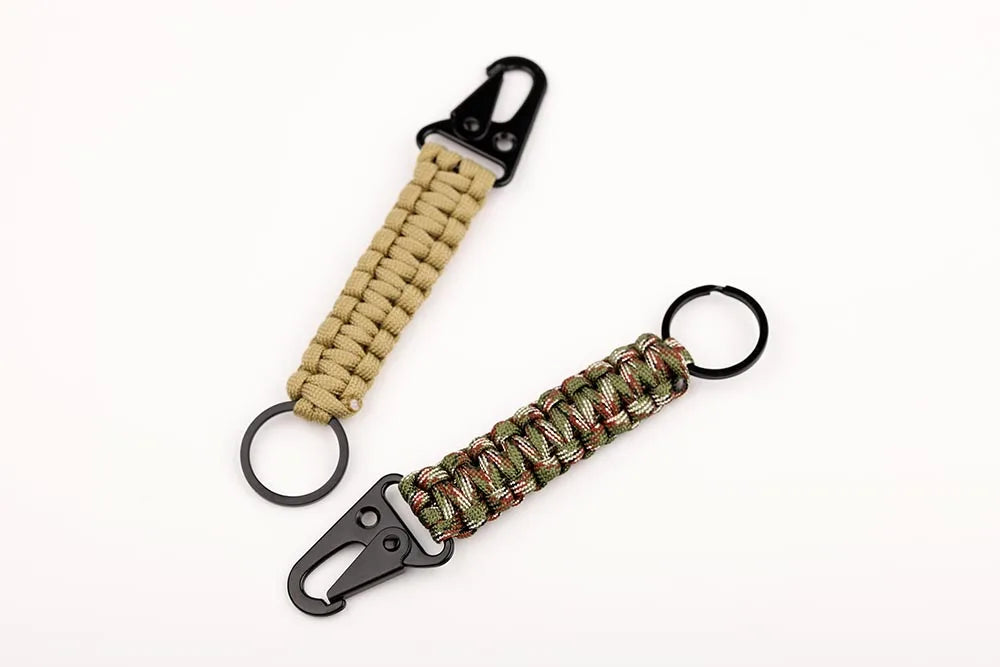 Llavero de Supervivencia de Paracord Militar