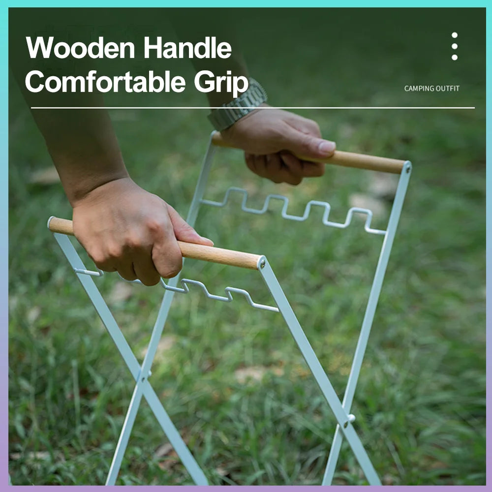 Soporte Plegable para Bolsas de Basura