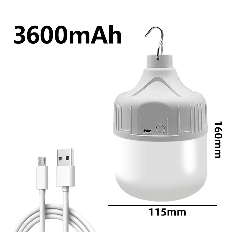 Luz LED de Camping Recargable 30W