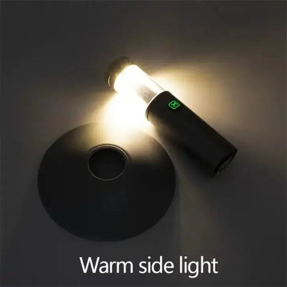 Luz de Camping Magnética con Efecto Llama