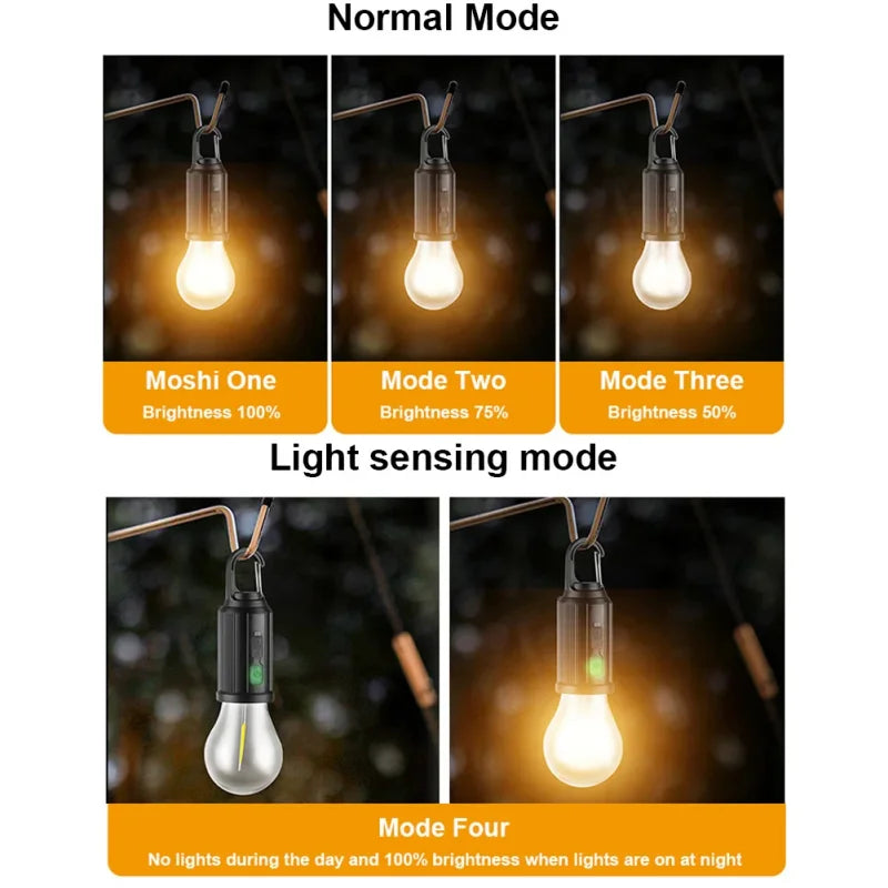 Luz de Camping Solar USB