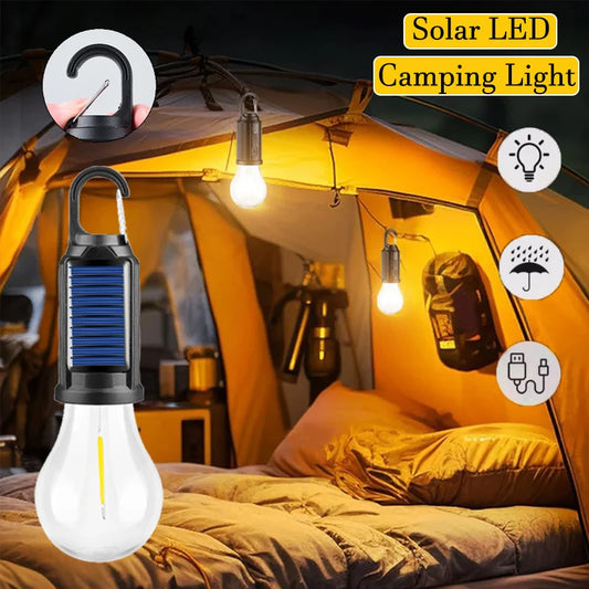 Luz de Camping Solar USB