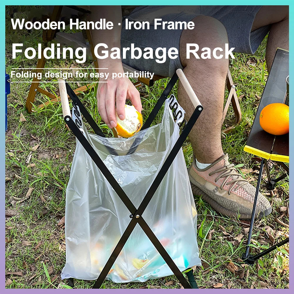 Soporte Plegable para Bolsas de Basura
