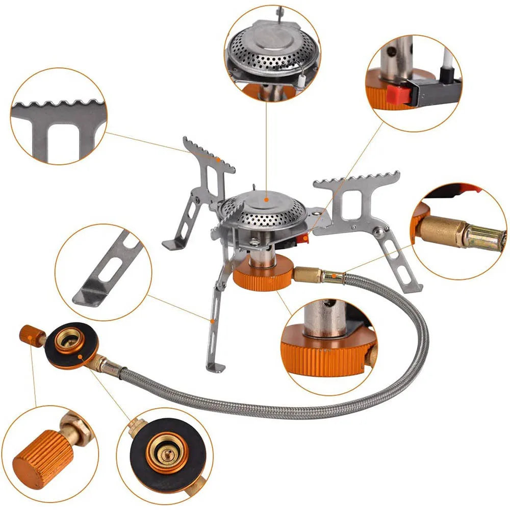 Hornillo de Gas Plegable de Camping