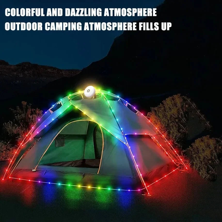 Guirnalda Solar de Camping 10 m