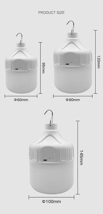 Luz LED de Camping Recargable 30W