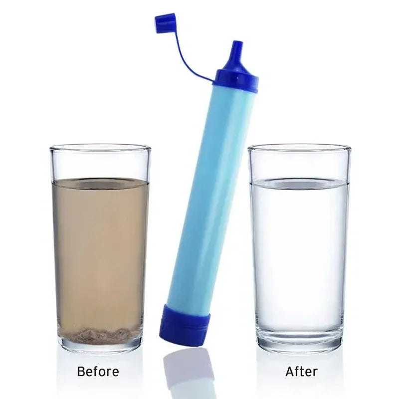 Filtro de Agua Portátil de Supervivencia