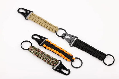 Llavero de Supervivencia de Paracord Militar