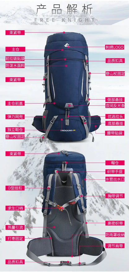 Mochila de Trekking 60L