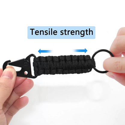 Llavero de Supervivencia de Paracord Militar