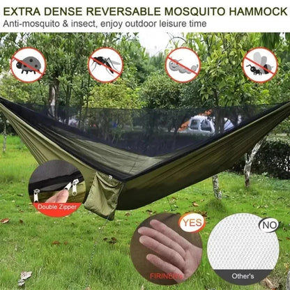 Hamaca con Mosquitera de Alta Resistencia