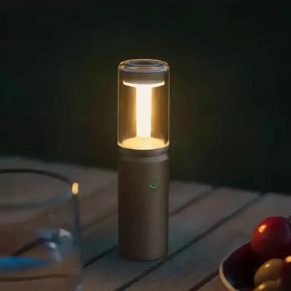 Luz de Camping Magnética con Efecto Llama