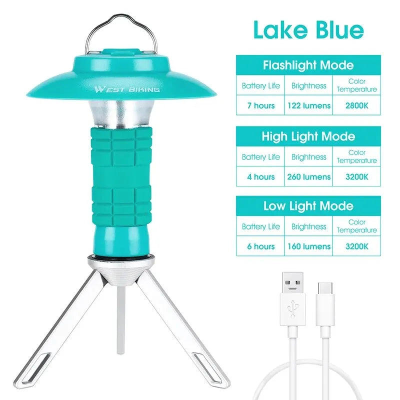 Luz de Camping Multifunción 3 en 1