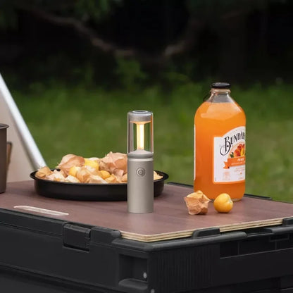 Luz de Camping Magnética con Efecto Llama